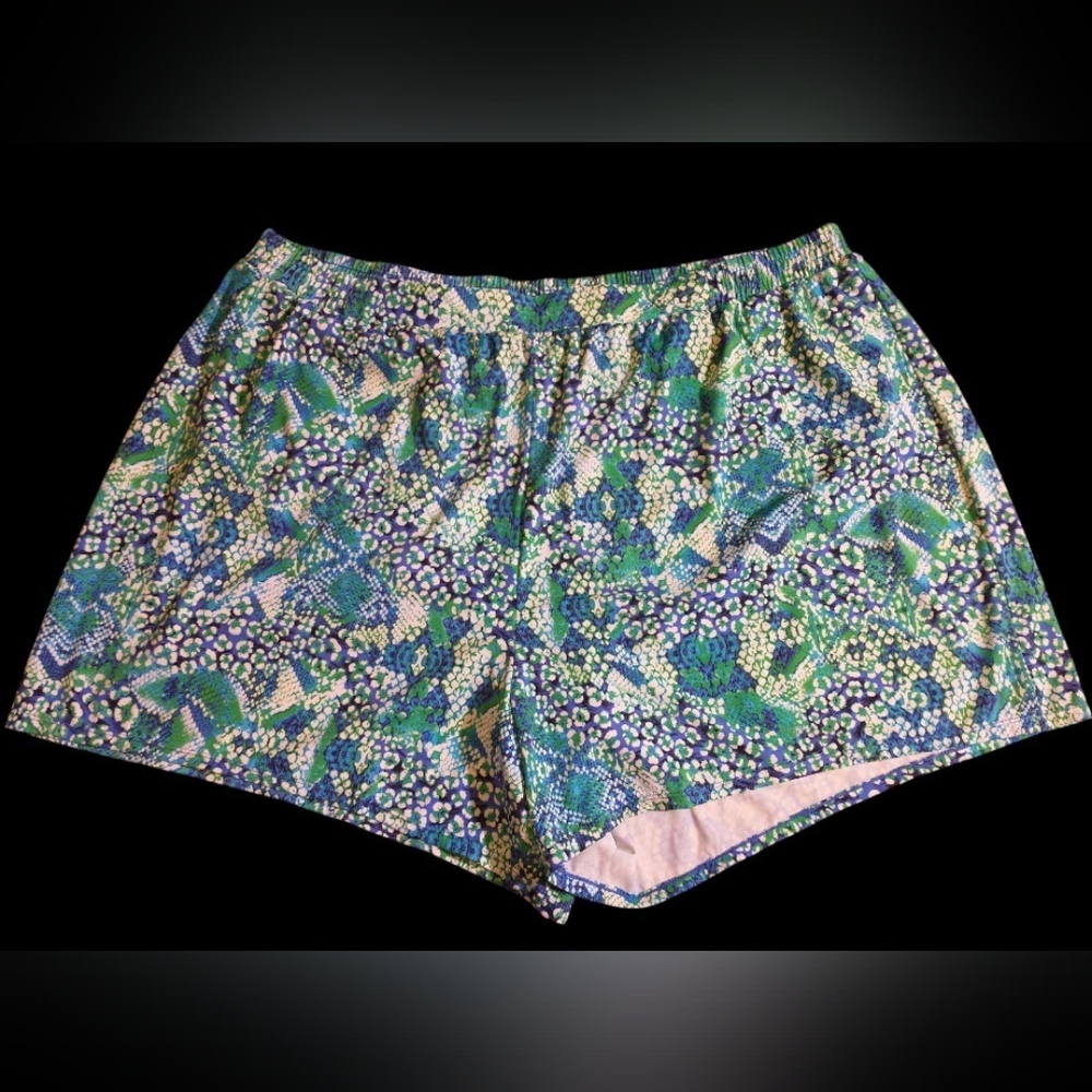 Jessica London Vibrant Patterned Women's Swim Shorts
